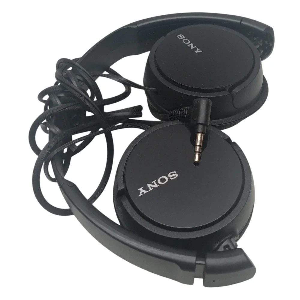 Sony Black Folding Over Ear Compact Headphones / 3.5mm Jack